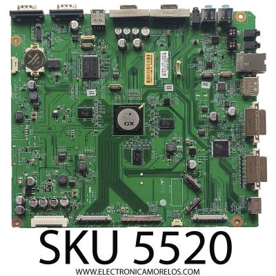 MAIN PARA TV LG / NUMERO DE PARTE EBT62084603 / EAX65105202(1.0) / 61823003 / PANEL LD550EUD(UF)(B1) / MODELO 55WS50BS-BL.AUSJLH	